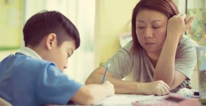Asian-Mother-And-Son-Homework